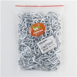 Цепь для привязи собак, 3 м, калибр 3×30 мм, гальванизированная