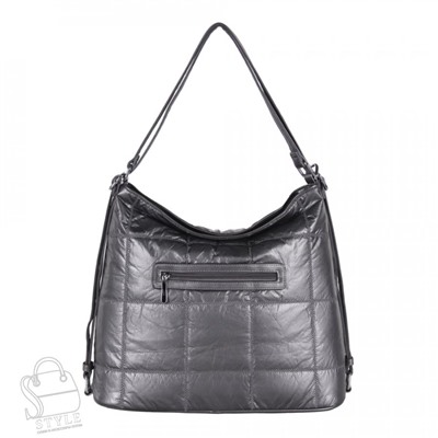 Сумка женская  69192 silver gray Velina Fabbiano-Safena
