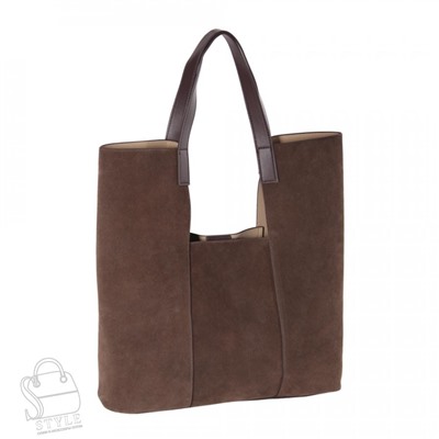 Сумка женская кожаная 9601VGAA brown Vitelli Grassi