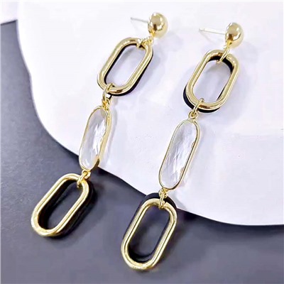 Серьги длинные на гвоздиках арт. 13 2919 (id 273067)