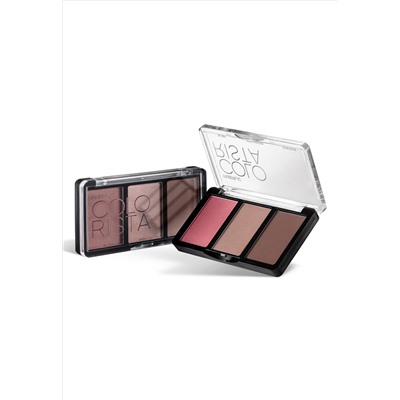 Палетка для лица 3 в 1 Colorista