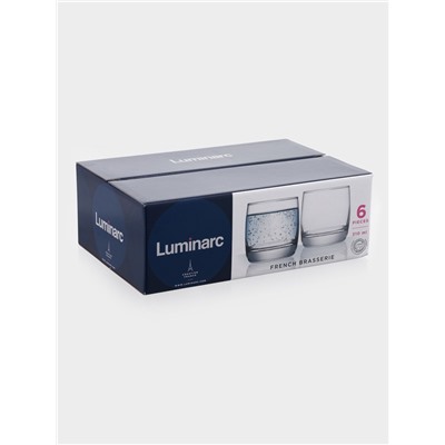 Набор стаканов Luminarc French Brasserie, 310 мл, 6 шт., стекло, прозрачный