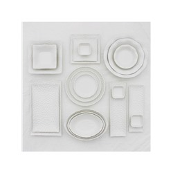 Блюдо сервировочное «Воздушность», 35.5×10.5×2.5 см, керамика, цвет белый