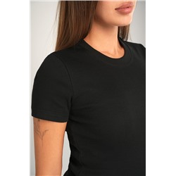 Женская футболка в рубчик Happyfox