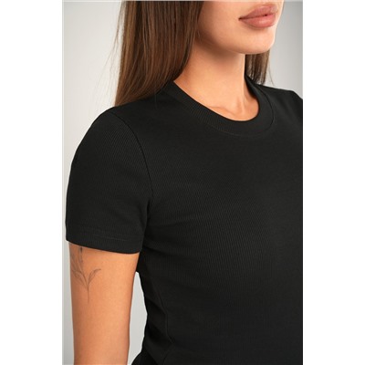 Женская футболка в рубчик Happyfox