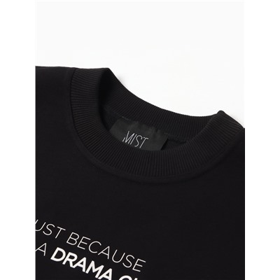 Футболка женская MIST Queen, размер 46, чёрная