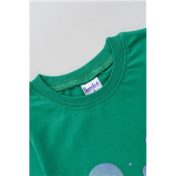 футболка детская с принтом 7447 (Зеленый)