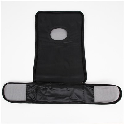 Сумка - переноска для животных «Лапки Happy», размер S, 37.5×17×22 см, чёрная