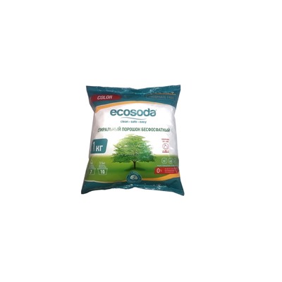 EcoSoda Стиральный порошок бесфосфатный 1кг