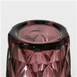 Набор стаканов Magistro «Круиз», 350 мл, 8×12.5 см, 6 шт., стекло, розовый