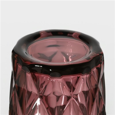 Набор стаканов Magistro «Круиз», 350 мл, 8×12.5 см, 6 шт., стекло, розовый