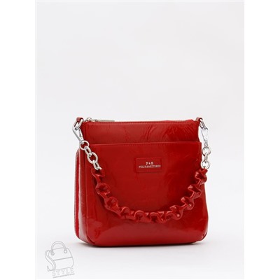 Сумка женская кожаная 923TH red Polina&Eiterou