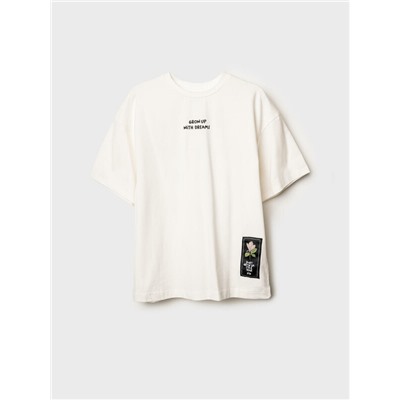 Фуфайка трикотажная для девочек (футболка)