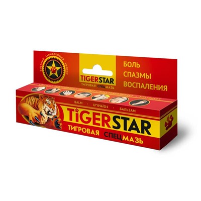 Бальзам-крем для тела заживляющий Tiger Star Тигровая Спецмазь 45 мл.