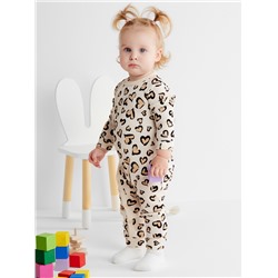 Комбинезон детский «Крошка Я» Leo love, рост 62-68 см, 9096435