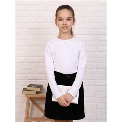 Джемпер Евгения дл. рукав (Белый)