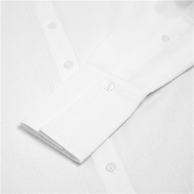 Блузка женская MINAKU: Casual Collection, белая, размер 52