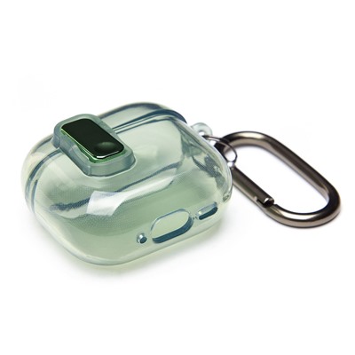Чехол - SCP25 для кейса "AirPods (4-го поколения)" (transparent/green) (238217)