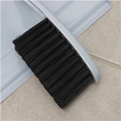 Щётка-смётка для пола с совком Etna, серая