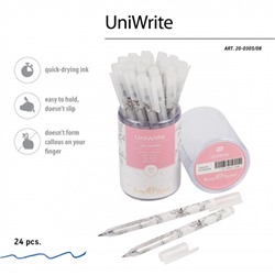 Ручка гелевая "UniWrite. Сакура" 0.5 мм синяя 20-0305/08 Bruno Visconti