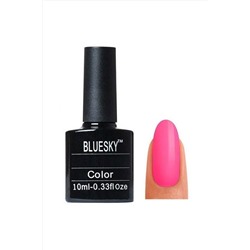 Bluesky Гель-лак для ногтей 128 SU, ядовито-розовый, 10 мл KRISTALLER, 1109226