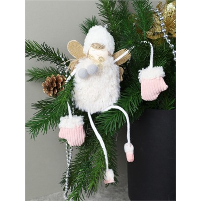 Новогоднее украшение Ангел магнитные ручки 7*4*22 см / N112ABС /уп 200/ микс