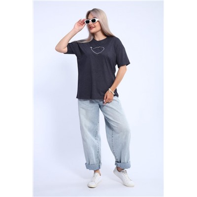 Футболка женская ФЖ0062А (Графит)