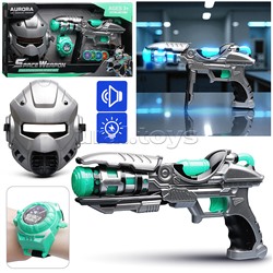 Набор оружия "Космическая серия" (свет, звук) на батарейках, в коробке