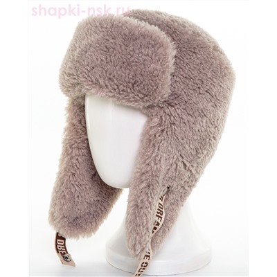 Руна экомех альпака Ушанка женская флис