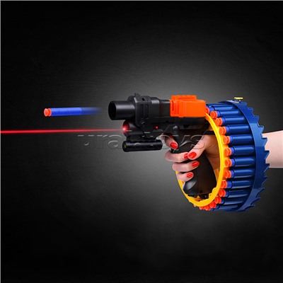 Бластер "Rotating wheel-1" в коробке