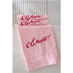 14418/14 "8 марта"полотенце махровое плотность 350гр
