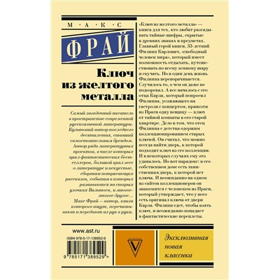 374767 АСТ Фрай Макс "Ключ из желтого металла"