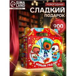 Сладкий новогодний подарок «Ми-ми-мишки», детский, 900 г