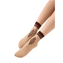 SiSi Носки calz. MECHENDI 20 носки (с принтованным орнаментом)