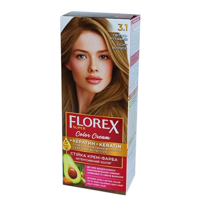 Краска для волос Florex Super 3.1 Светло-русый