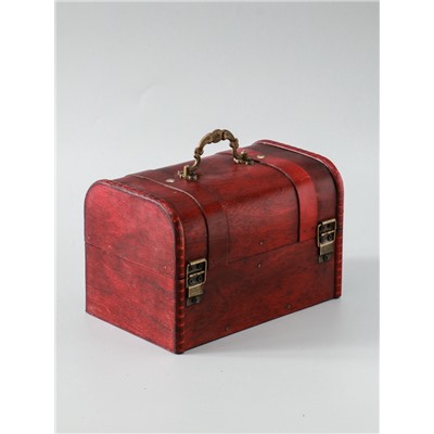 УЦЕНКА Набор шкатулок для украшений дерево «Сундук. Винтаж», 3 шт.: 10.5×7.5×7.5 см; 17×9.5×10 см; 19.5×13×13 см 382