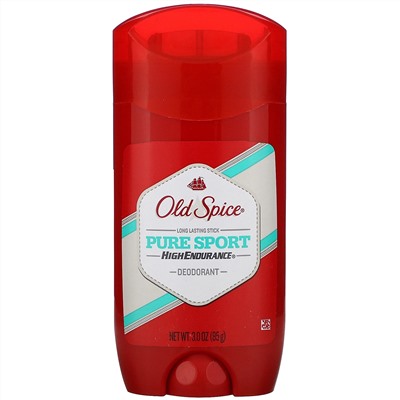 Old Spice, High Endurance, Deodorant, Pure Sport, 3 oz (85 g)