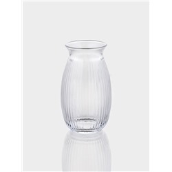 Стакан Veliu, 8×8×14 см, стекло, прозрачный