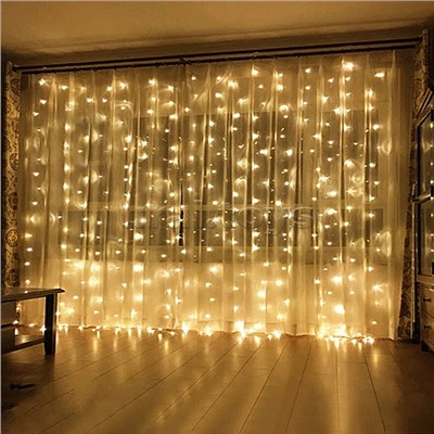 Электрогирлянда Занавес, 3м*2м, 240 ламп