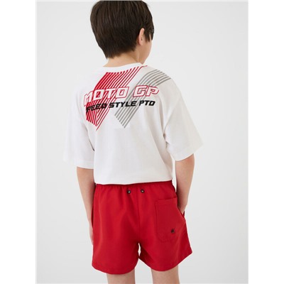 Шорты текстильные плавательные для мальчиков, короткие