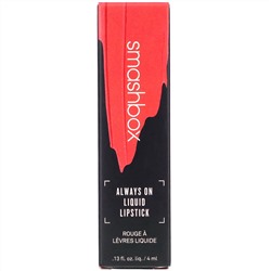Smashbox, Always On Liquid Lipstick, Baja Bound, 0.13 fl oz (4 ml)