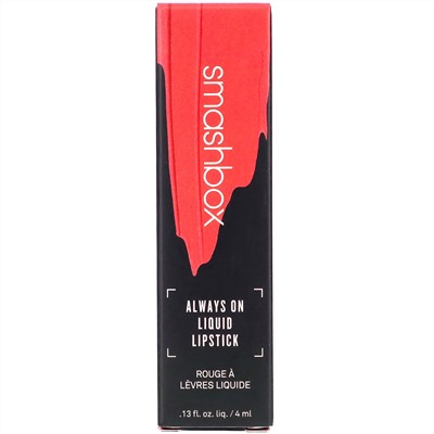 Smashbox, Always On Liquid Lipstick, Baja Bound, 0.13 fl oz (4 ml)