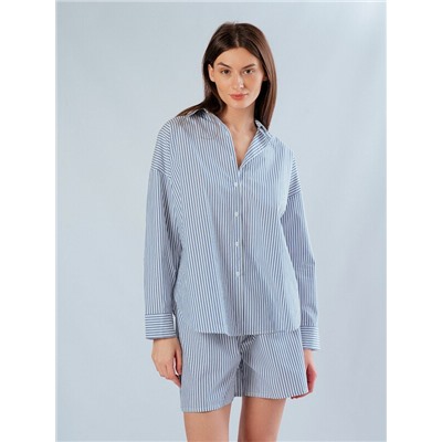 Женская пижама (Рубашка+Шорты)