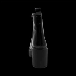 Ботинки из натуральной кожи Р-121-8 черные