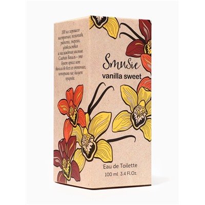Туалетная вода женская Smusie Vanilla Sweet, 100 мл