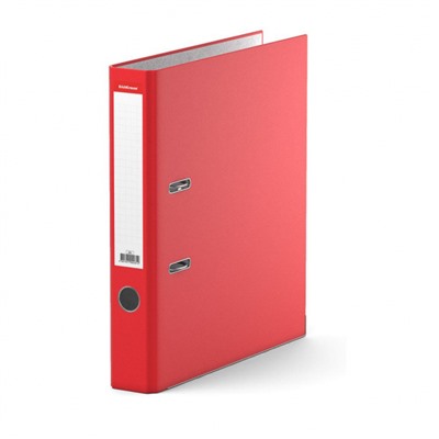 Папка-регистратор 50 мм "Стандарт" 281 красный ПВХ с уголками ErichKrause