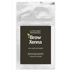BrowXenna Хна для бровей, блонд №205, 6 г KRISTALLER, 1107984