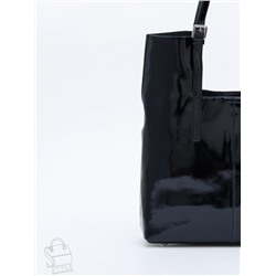 Сумка женская кожаная 5763P black Polina&Eiterou