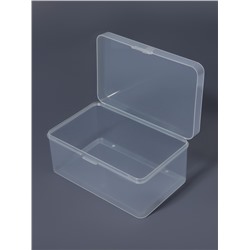 Бокс для хранения мелочей, 17.5×10.9×7.9 см, прозрачный