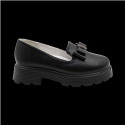 Лоферы AV614-3-1 черные